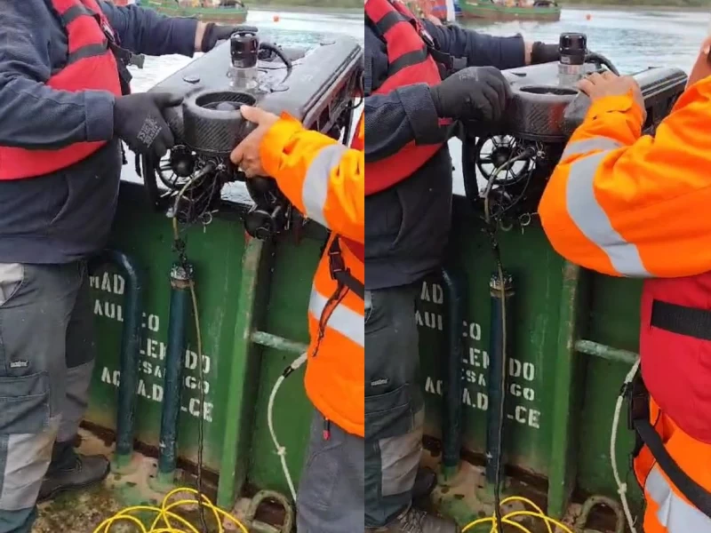 Atlatico RA cuenta con ROV con sonar Oculus Multihaz y USBL en trabajos en el lecho marino
